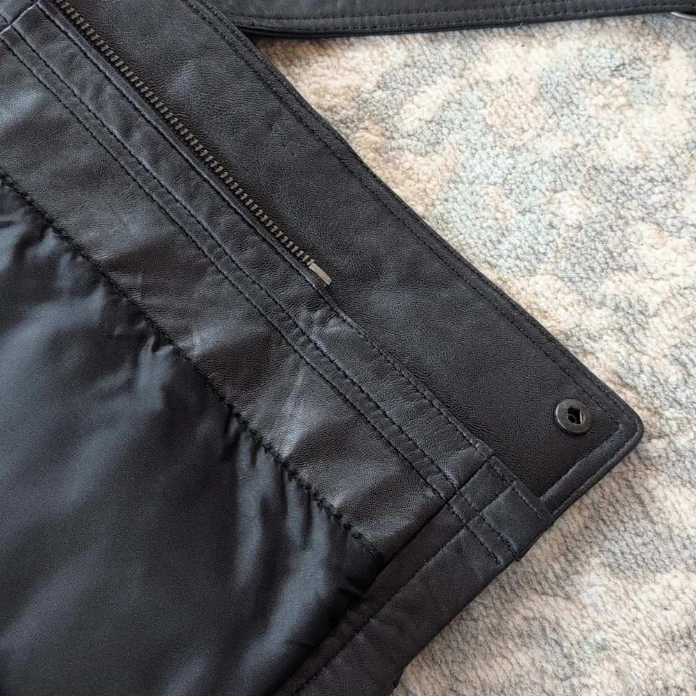 Bachrach leather shell